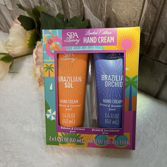 Spa Luxury Limited Edition Hand Cream Brazilian Sol Brazilian Orchid - Picture 1 of 2